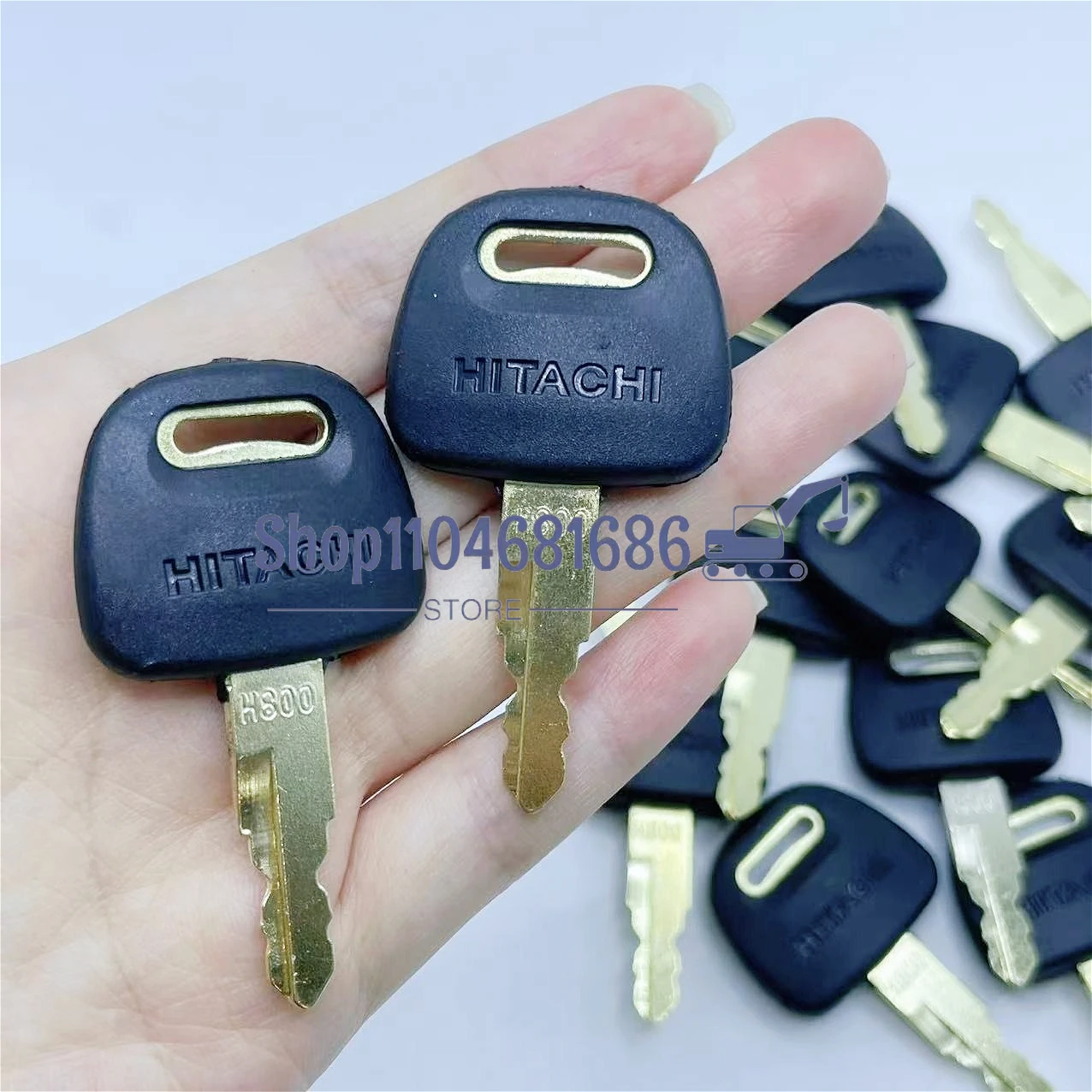 

1/2/5pcs for Hitachi Excavator H800 Key ZAX60 70 120 210 200 Open Door Start Ignition Universal Key