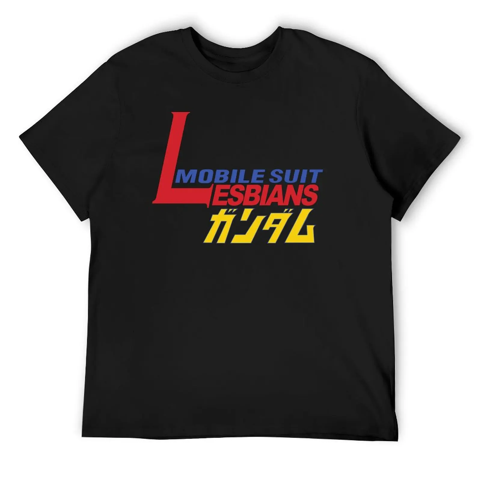 

Mobile Suit Lesbians T-Shirt boys whites shirts graphic graphics plain t shirts for men cotton