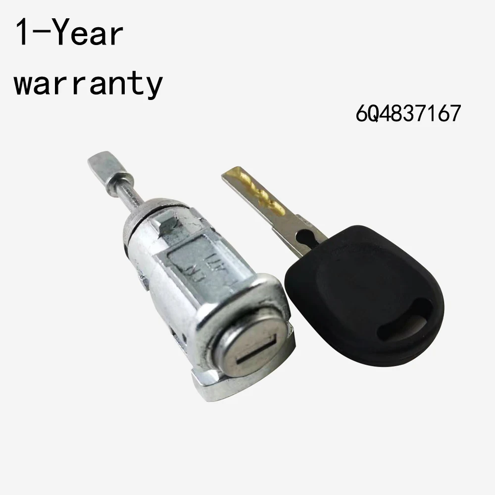 Left Door Lock Cylinder  for VW POLO Classic 6Q4837167 604837167  604 837 167 6048371678 604 837 168