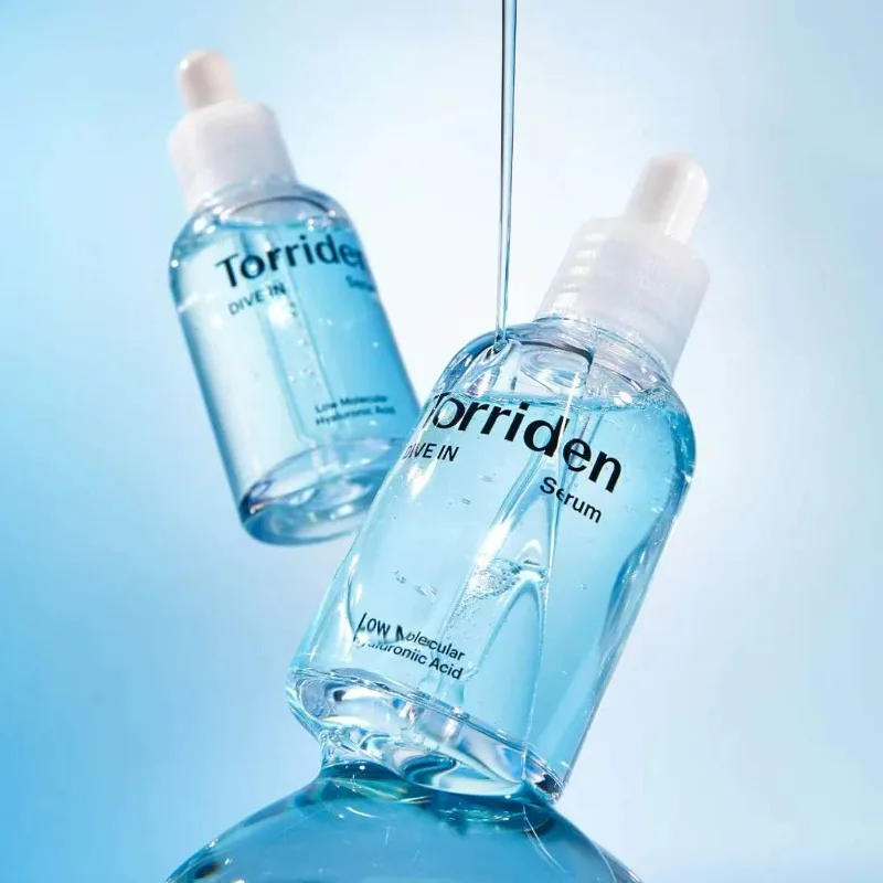 Image of Korea Torriden DIVE IN HA Serum Hydrating Essence Tiefenwirksame Feuchtigkeitspflege für zarte, empfindliche Haut Soft Drops Lady Essence Lotion