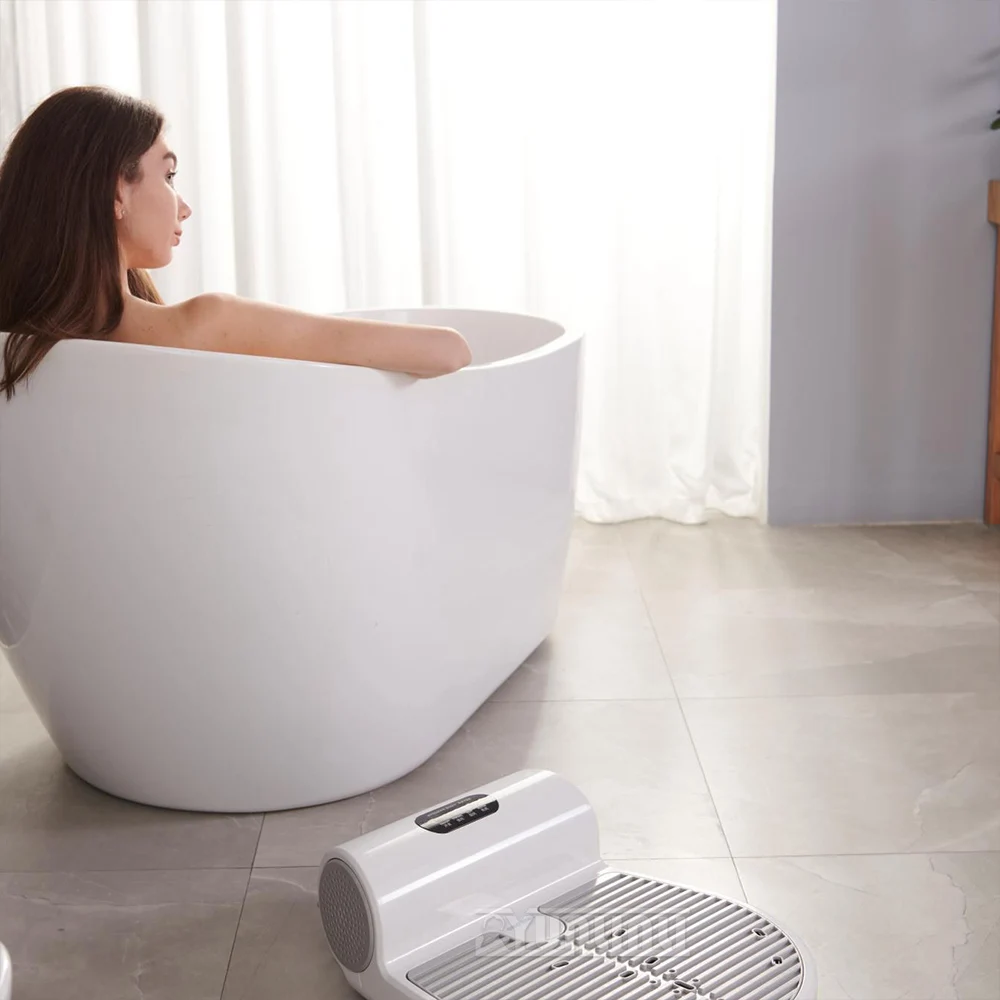 Bathroom Body Drier Machine Automatic Shower Care Hand Body Drying Machine with Touch Electronic Scale Function