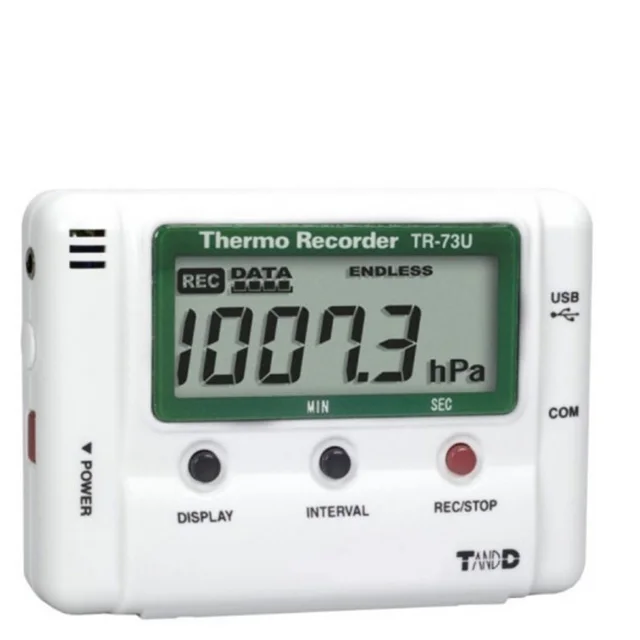 

TECPEL T & D TR-73U Thermo/регистратор барометрического давления, регистратор данных влажности