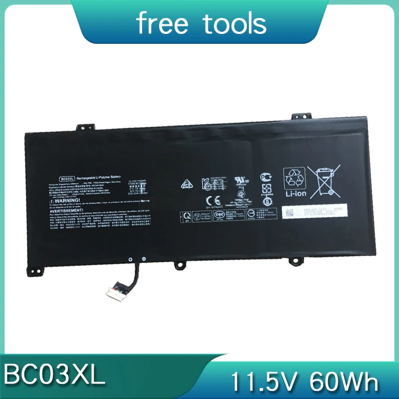 НОВЫЙ аккумулятор BC03XL 11,5 В 60 Втч для Chromebook HP X360 14C-CA0000 HSTNN-IB9K LB8T L84182-1C1 421 BC03060XL Pro C640 Chromebook