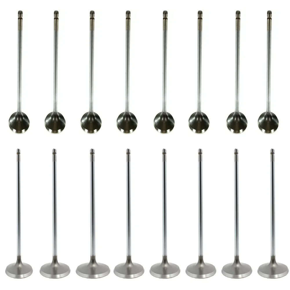 Engine Parts Intake & Exhaust Valves Set Fit 6.0 6.2 For GM 6.0 6.2 12627970 12610719 126124271 12582719