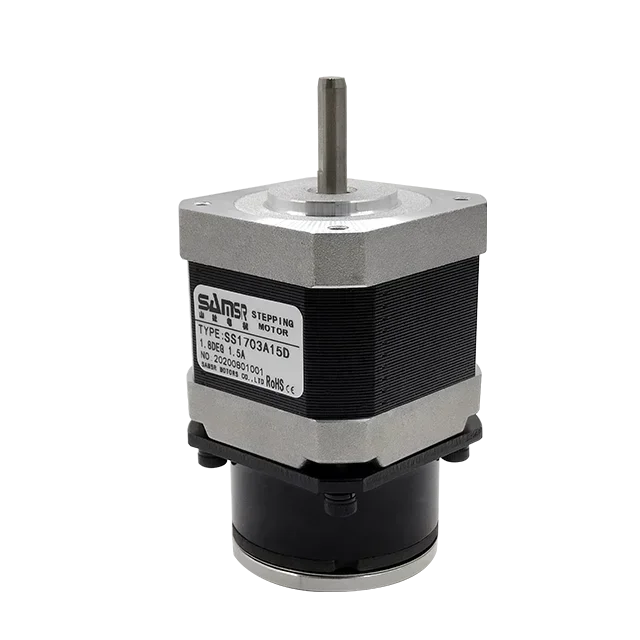 Samsr خطوة المحرك Nema 17 0.38Nm 1.8degr 2 المرحلة محرك متدرج مع الفرامل ل Z محور التصنيع باستخدام الحاسب الآلي عدة-SS1703A15D #1