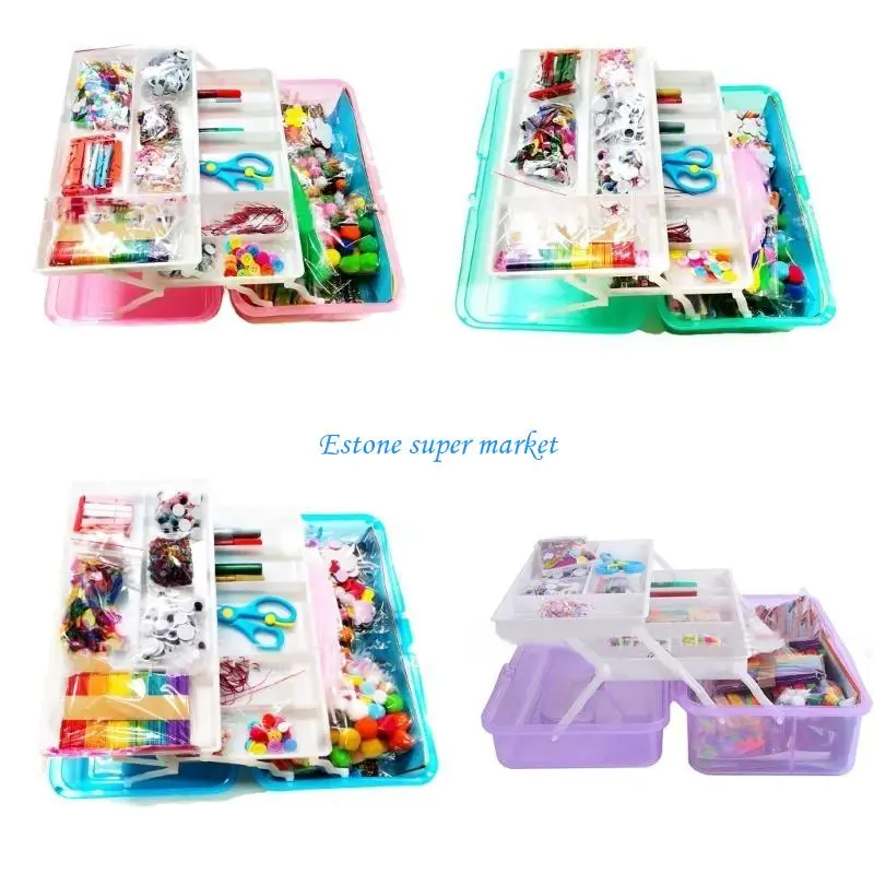 090B conjunto accesorios DIY artes y manualidades regalo Pascua para niñas 5 a 12 años haz tu artesanía, regalos