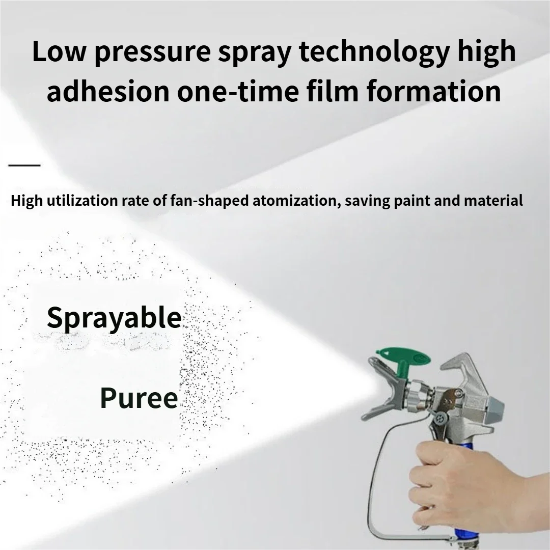 Безвоздушный электрический распылитель латексной краски высокого давления для пистолета-распылителя Makita 18 В для дома/интерьера, портативный высокий распылитель