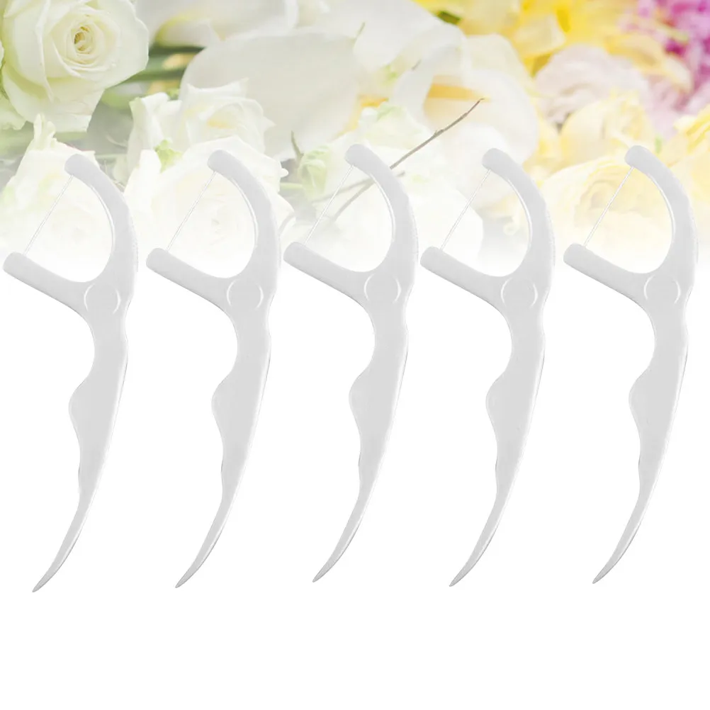 

200 шт. ультратонких зубных нитей-флоссеров с удобной ручкой и нескользящей поверхностью для легкой чистки задних зубов и свежего дыхания