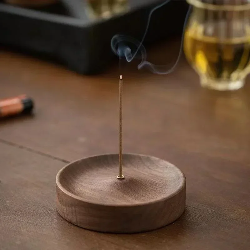 1PC Portable Incense Censer Base Mini Holder Tea Ceremony Zen Incense Inserts Home Decoration Smell Aromatic Aromatherapy Tools