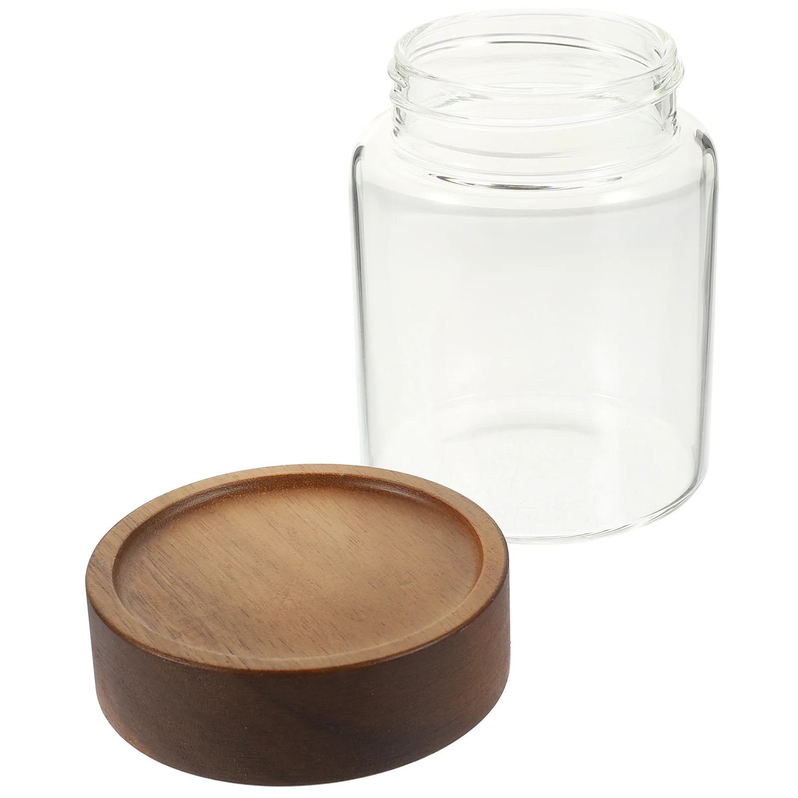 

Coffee Bean Storage Jar Glass Canister Airtight Sealed Lid Snack Bottle Dry Fruit Container Kitchen Home Organizing Canisters