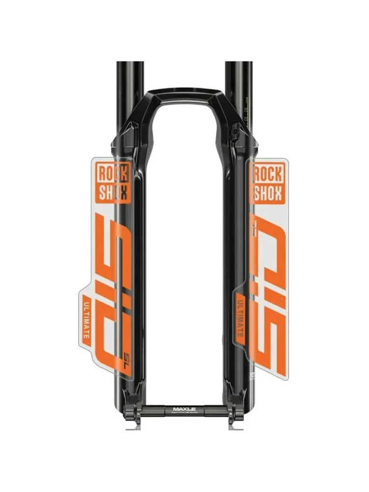 AliExpress Rockshox Fork Stickers - Bicycle, Mountain Bike & Road Bike Decals, DIY Bike Decor, Waterproof Transparent Backing Riding Sticke