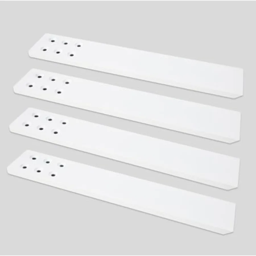 

Countertop Support Bracket 4 Pack 14 Lx 2.5 W Hidden White Knee Wall Support Countertop Bracket 3/8 Thick Heavy Duty for Quartz
