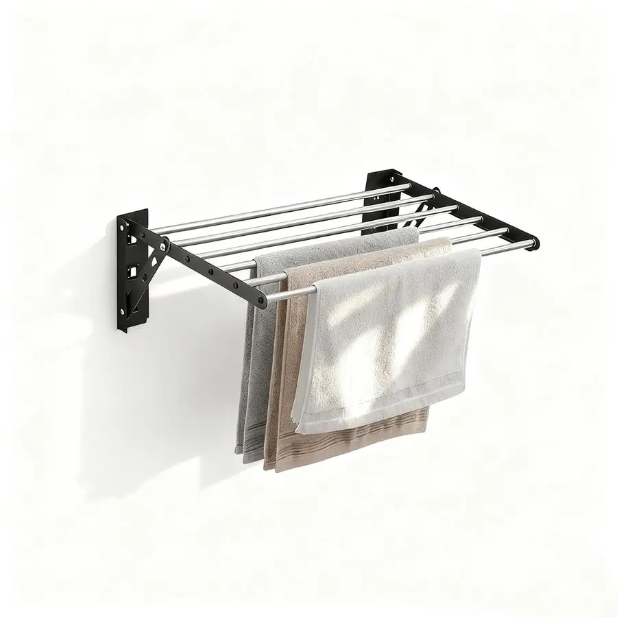 

Сушилка для одежды, настенная сушилка для белья, подвесная сушилка из нержавеющей стали шириной 23