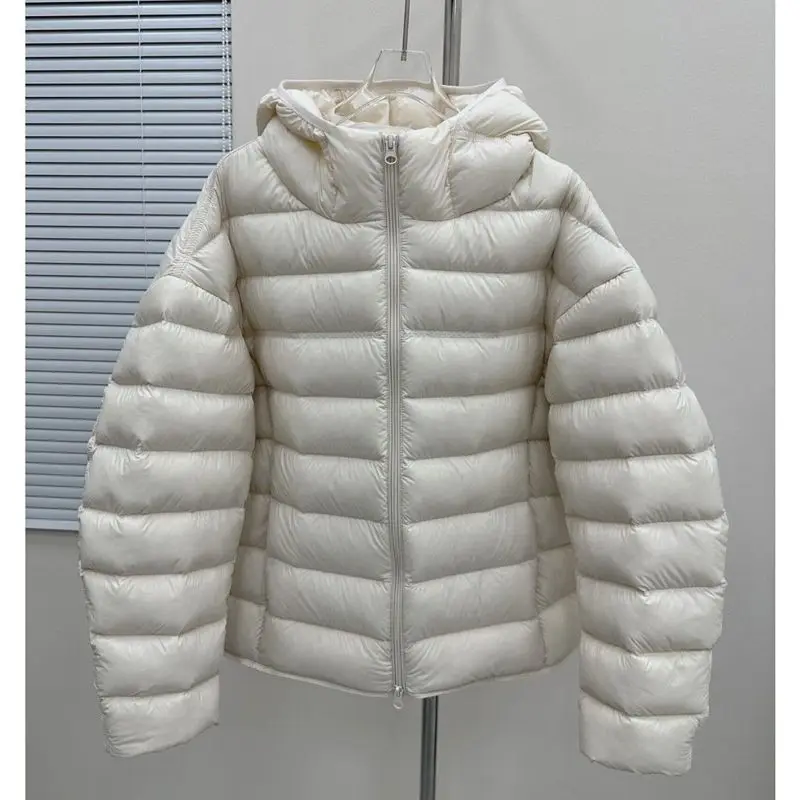 Korean Style Women's Short Cotton Jacket Warm Hooded Loose Fit Coat Female Fashion Winter Outerwear Small Size Friendly