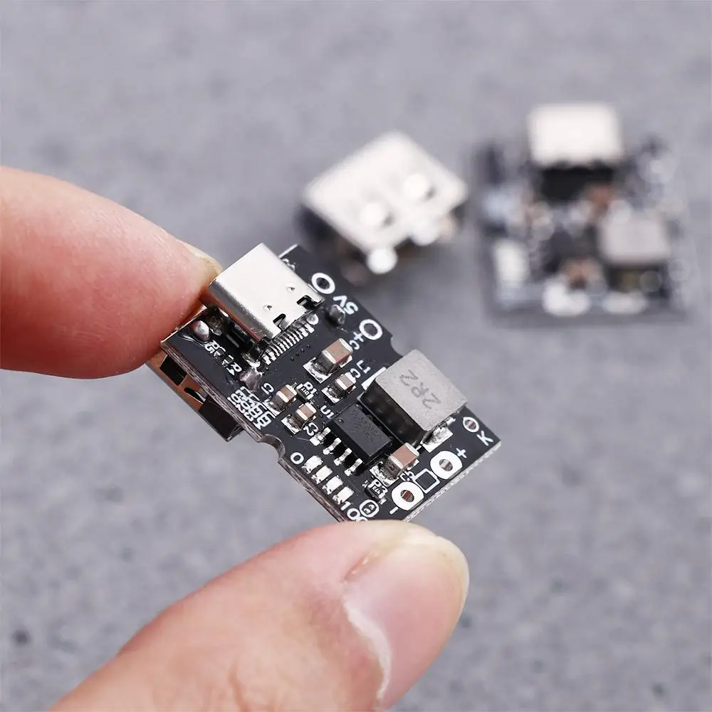 

Type-C Input 4.2V Lithium Battery Charging Protection Board Step-Up Power Module Boost Converter Charge-discharge Module