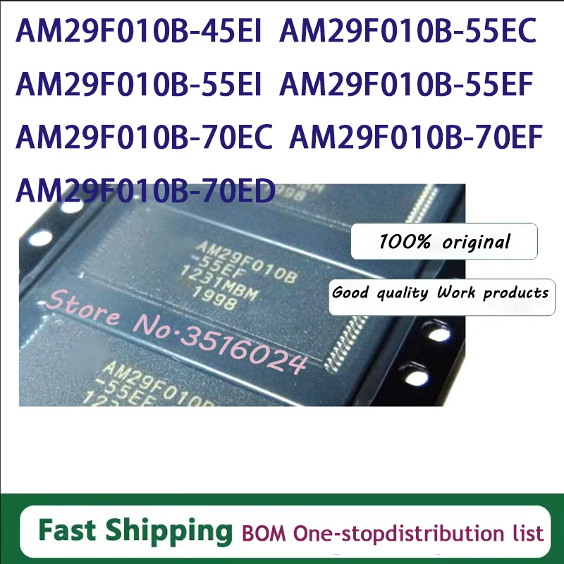 1PCS AM29F010B-45EI AM29F010B-55ED AM29F010B-55EF AM29F010B-55EI AM29F010B-70EC AM29F010B-70ED
