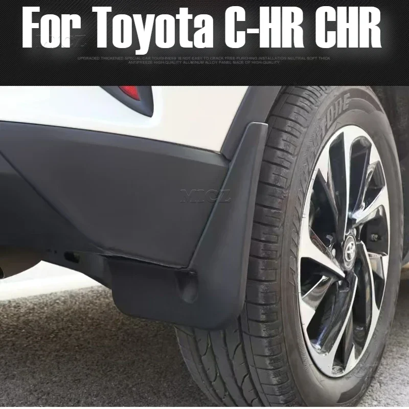 

Для Toyota C-HR CHR 2016 2017 2018 2019 2020 2021 2022 2023 2024 Автомобильные брызговики ABS брызговик аксессуары для крыльев