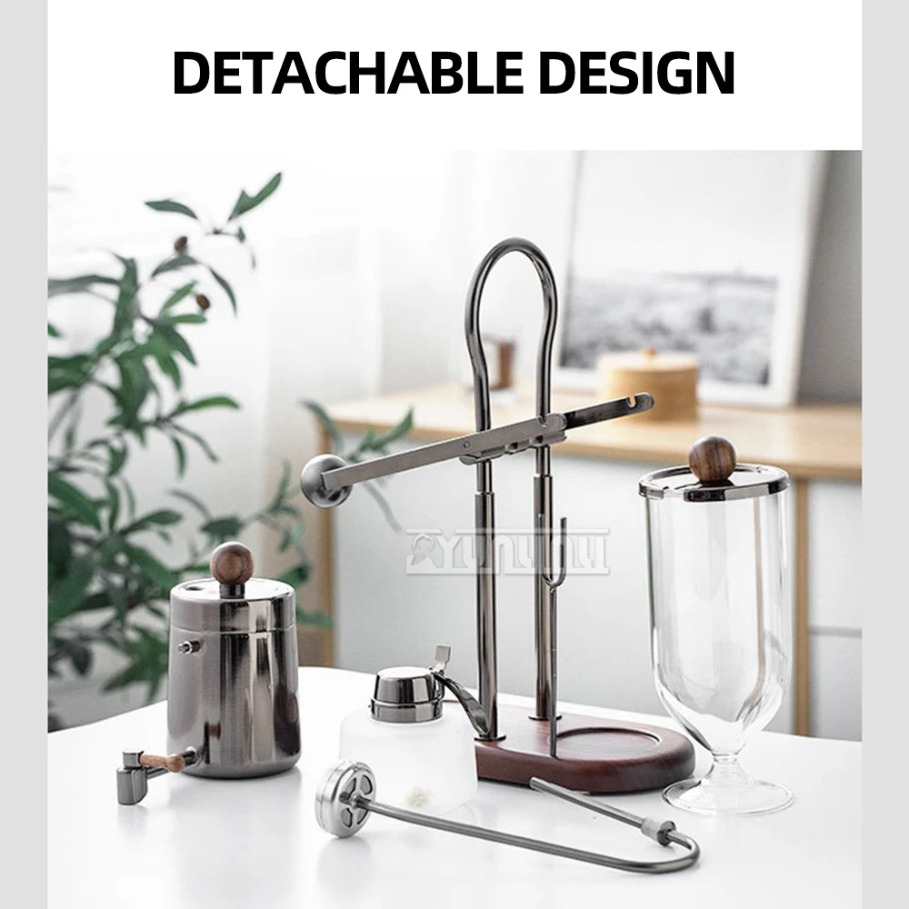 Coffee Pot Alcohol Lamp Siphon Coffee Making Machine Household Coffee Brewer Coffe Machine