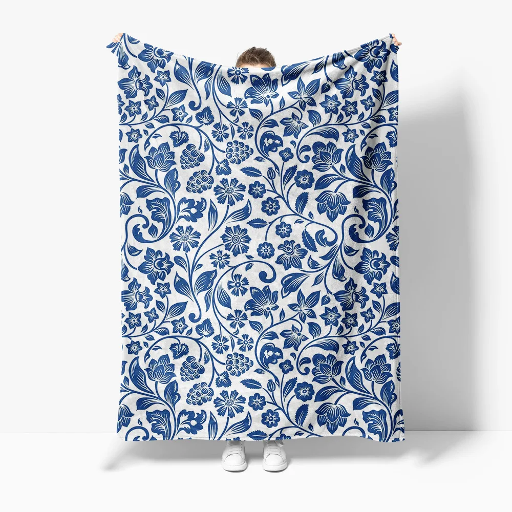 

Элегантное одеяло с цветочной вышивкой, чехол для дивана-кровати, декоративный хлопковый теплый уютный домашний текстиль