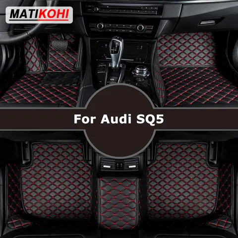 MATIKOHI Custom Car Floor Mats For Audi SQ5 Auto Carpets Foot Coche Accessorie