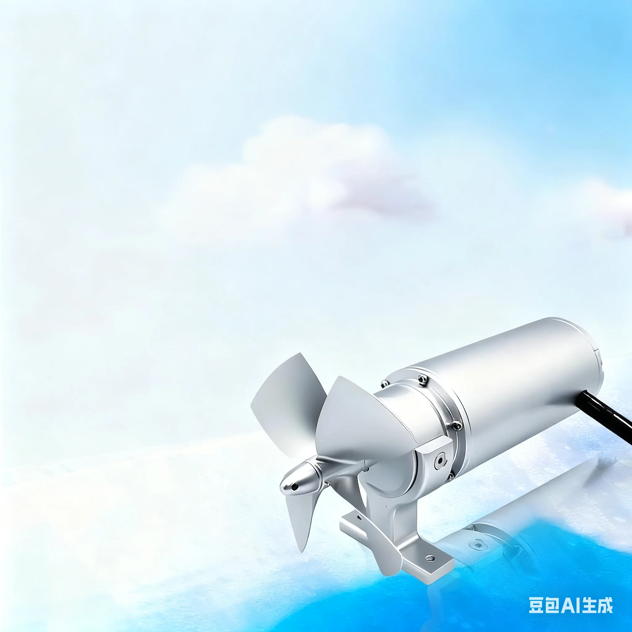 7kg Thrust All-Metal ROV Underwater Thruster Brushless Motor for Fishing Boat, Unmanned Ship, Kayak & Cargo Vessel