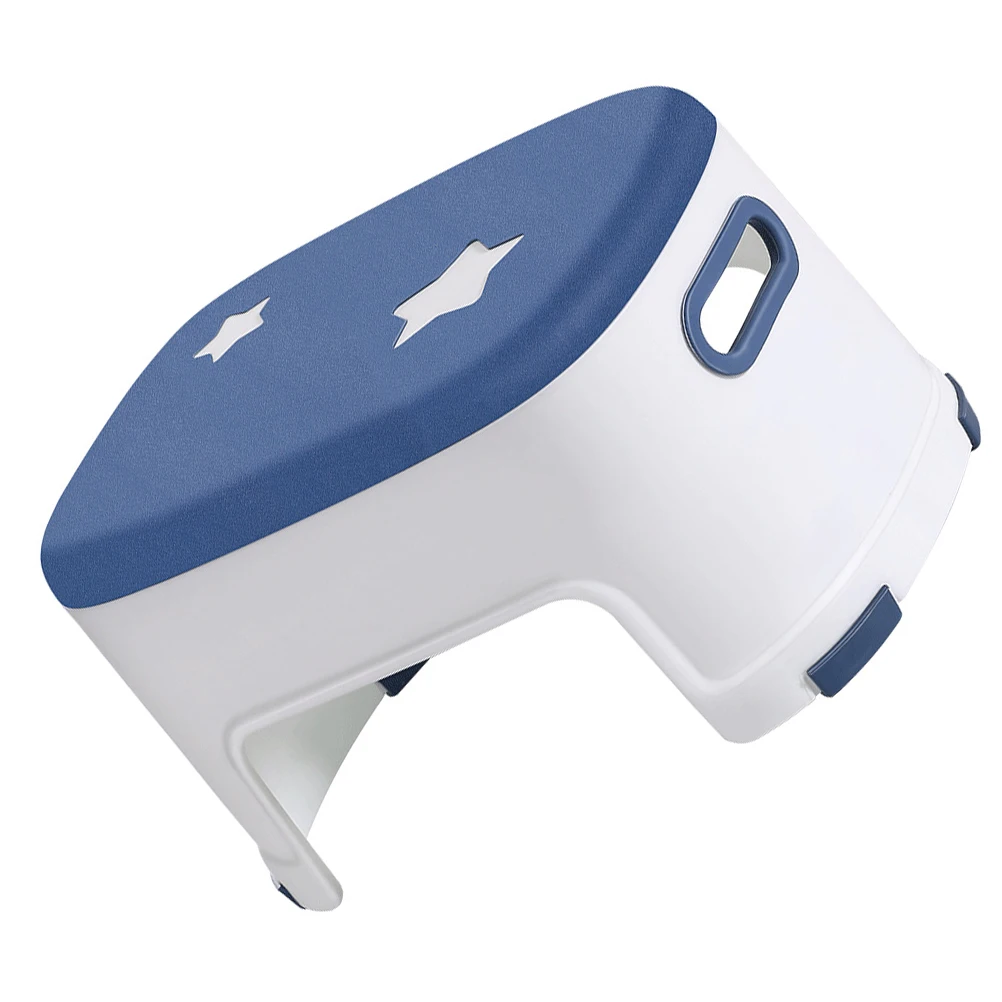 

Footstool Stools Toilet Training Seat Bathroom Step Adults Potty Ergonomic Nonslip Comfortable Stable White Color