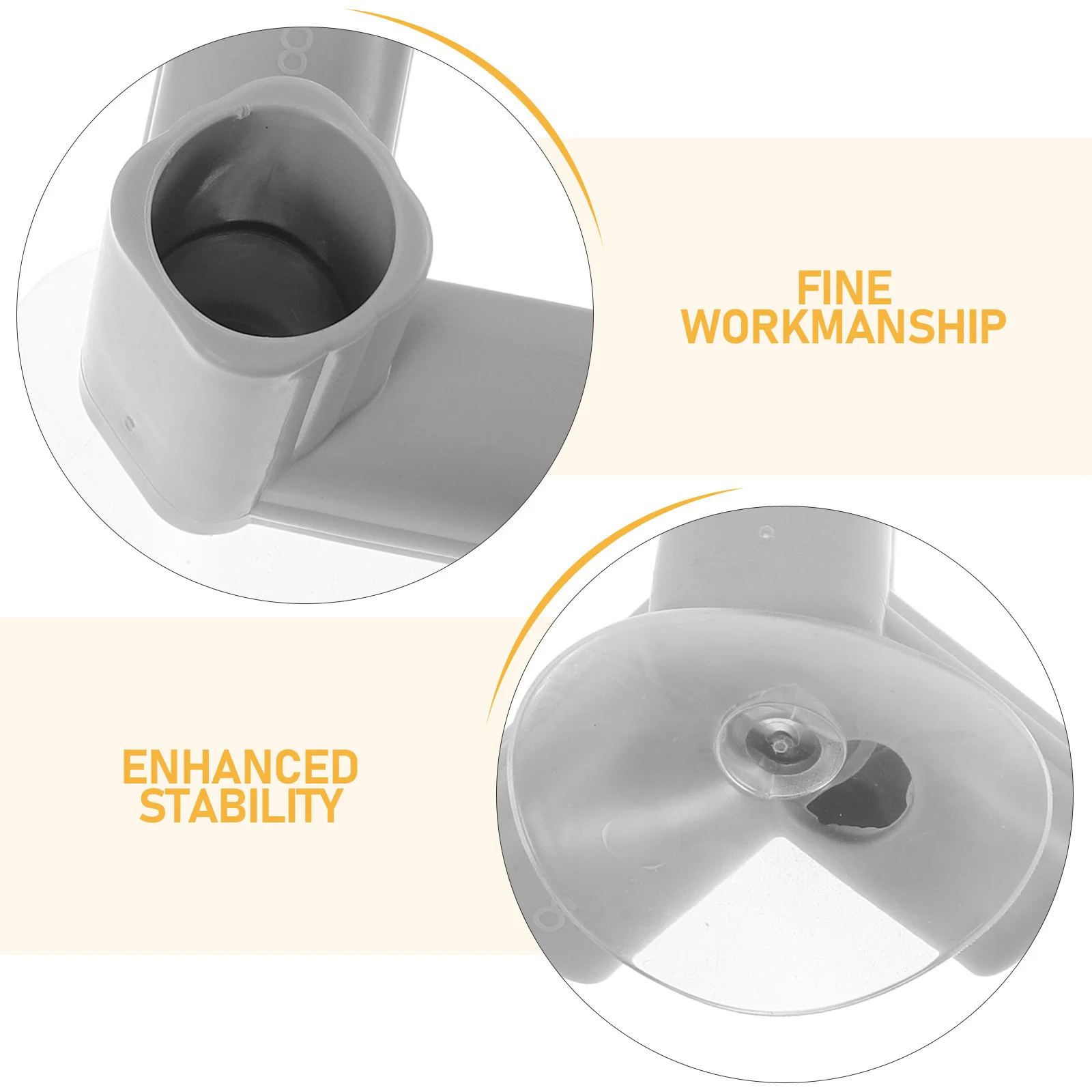 1セット ベビーサークル用コネクター プラスチック製ティージョイント 3方向ティージョイント 交換部品キット 室内ヤードフェンス安全柵用