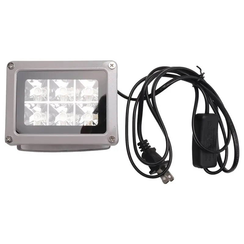 AC23-85-260V 405Nm Uv Led Curing Light Lamp Resin For Sla Dlp 3D Printer US Plug