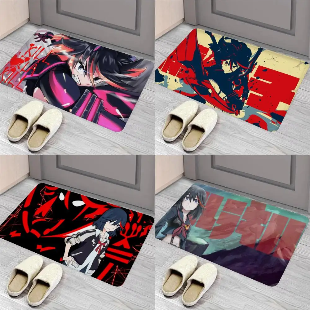 

KILL La KILL Floor Mat Entrance Door Mat Nordic Style Home Doormat Bathroom-Toilet Mats Bedroom Hotel Decor Mat