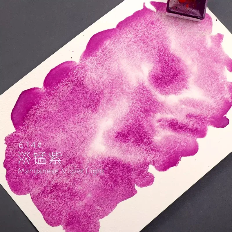 طلاء ألوان مائية رئيسي بلون جديد من White Nights، مقلاة كاملة صلبة، لون برتقالي، لون الصودا، مستلزمات فنية محمولة