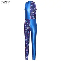 Kids Girls Ballet Dance Leotard Tank Unitards Long Sleeve Jumpsuit Gymnastics Sport Yoga Costumes Stage Performance Dancewear