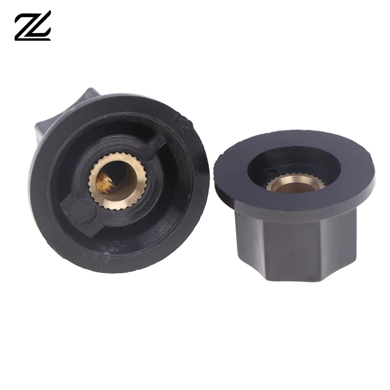 5 шт., ручка потенциометра, внутреннее отверстие, 6 мм