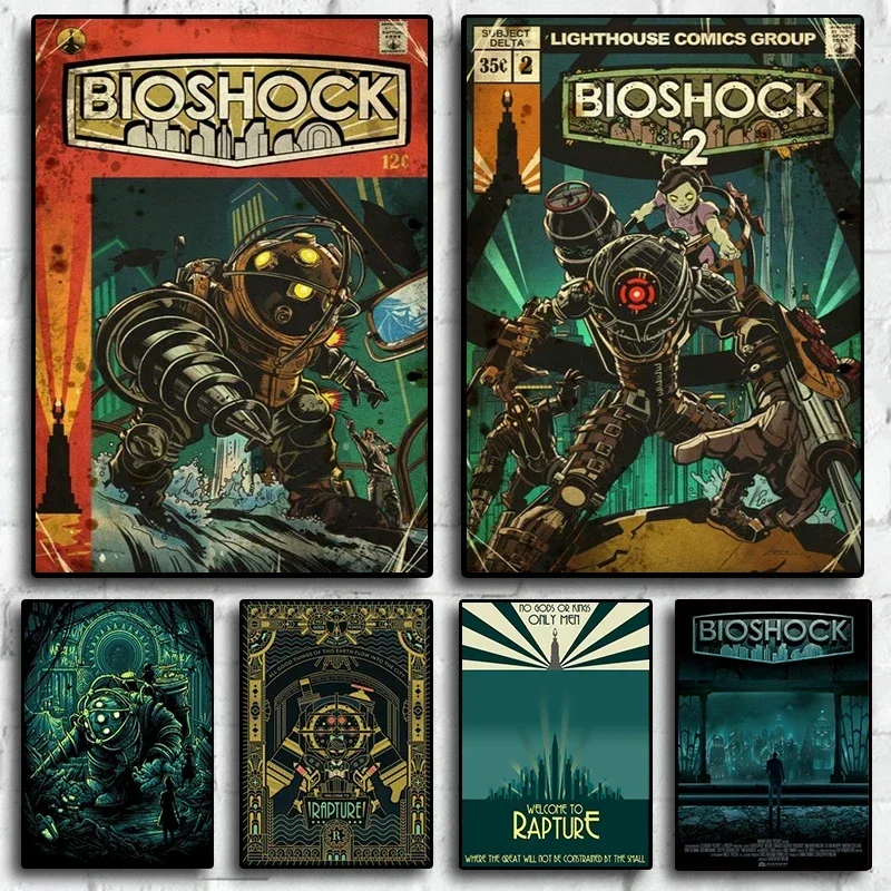 Bioshock Rapture Poster: The Ultimate Wall Art for Fans of the Classic ...