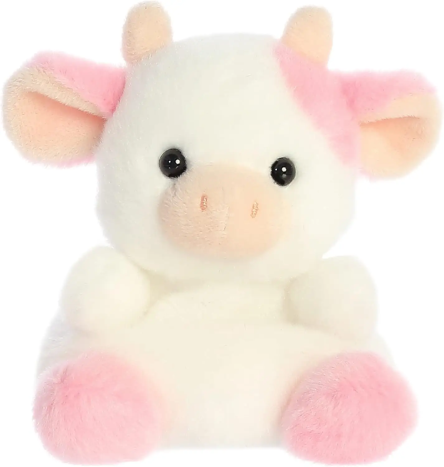 

Adorable Strawberry Cow Plush Toy - 6 Inch Pink Collectible for Kids & Adults, Perfect Room Decor and Gift