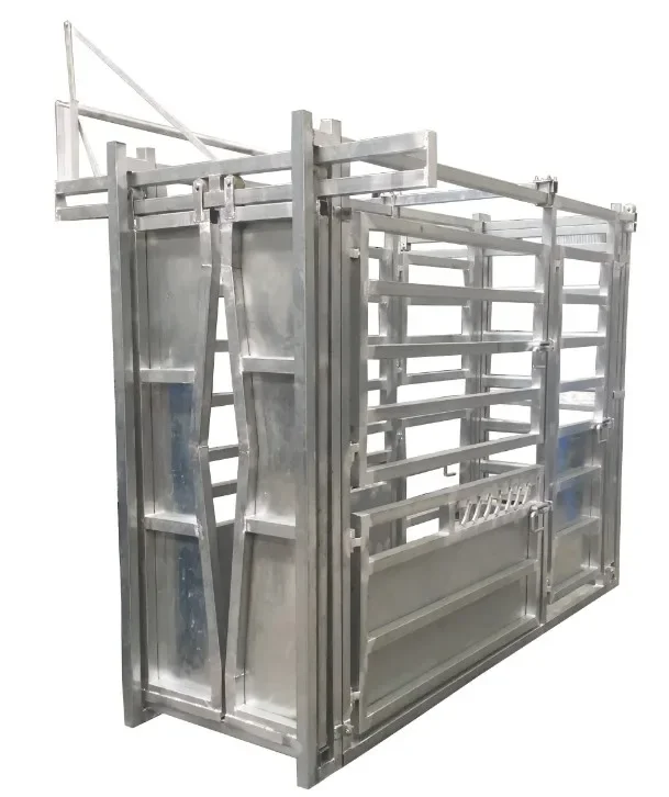 Super standard cattle crush cattle squeeze chute corral fence panel