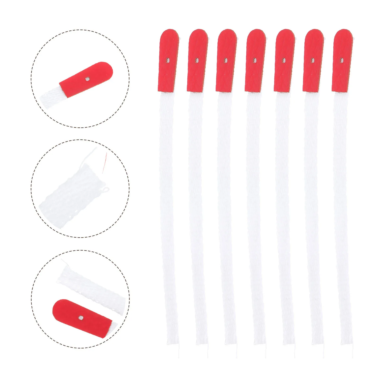 

20Pcs Piano Tuning Rope Replacement Repair Tool Durable Premium Cloth Material Piano Accessories Accurate Sound