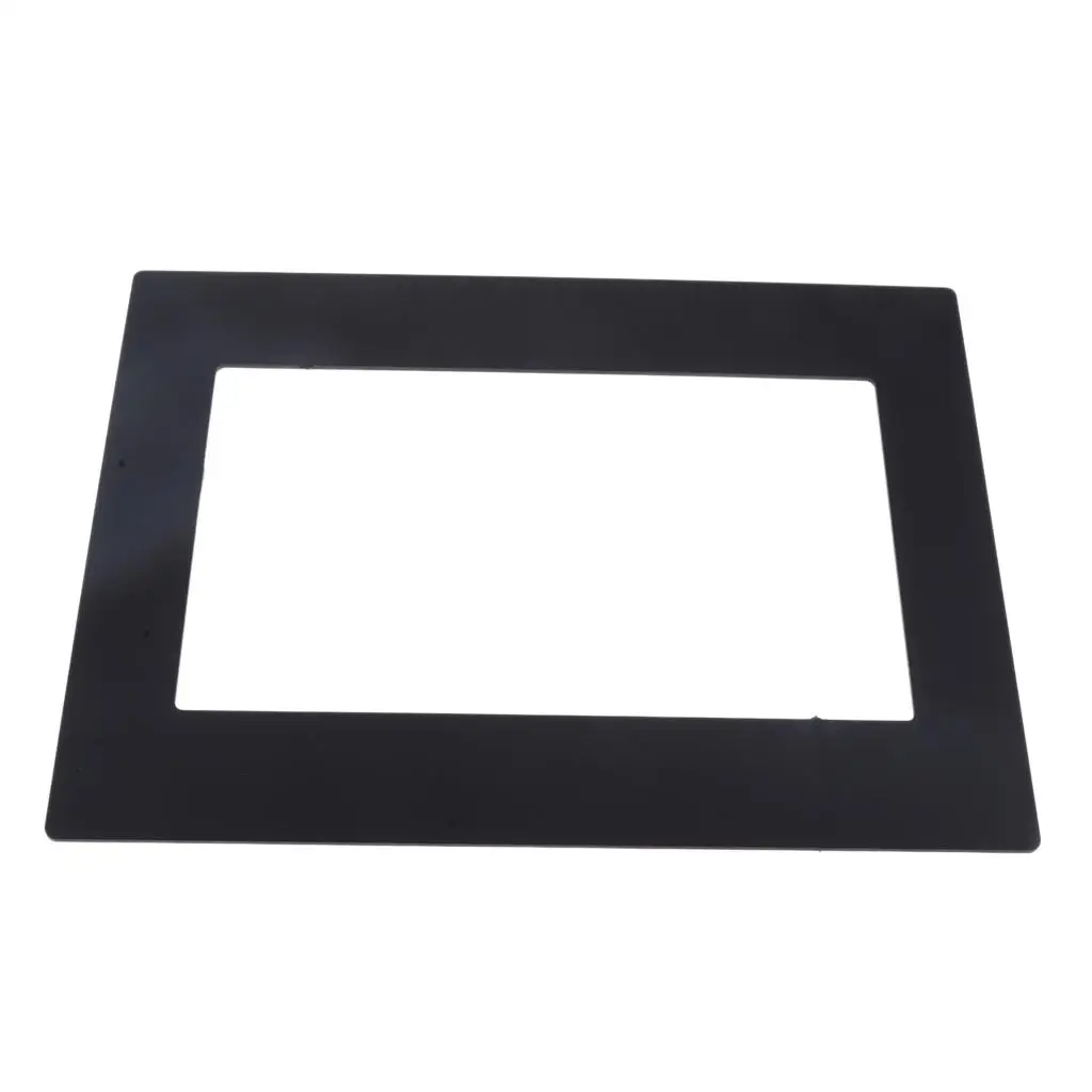 Car Radio Fascia Panel for Universal frame for 2-DIN installation 231x168mm