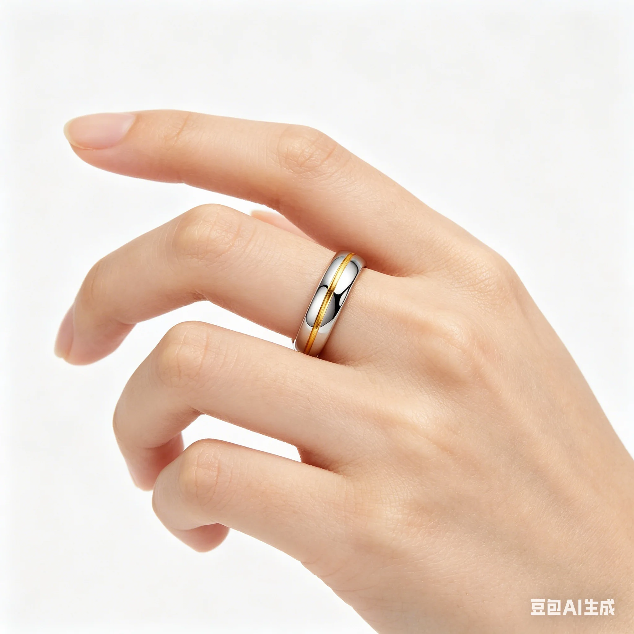 Men's Stainless Steel Zircon Rings with Three Diamond Embellishments Wedding Band Couple Jewelry Accessories Gift Size 6-13