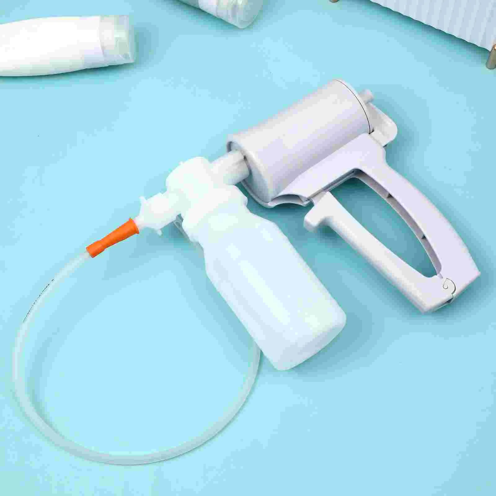 Manual Sputum Suction Device Phlegm Pump Conduit Household Aspirator Plastic Portable