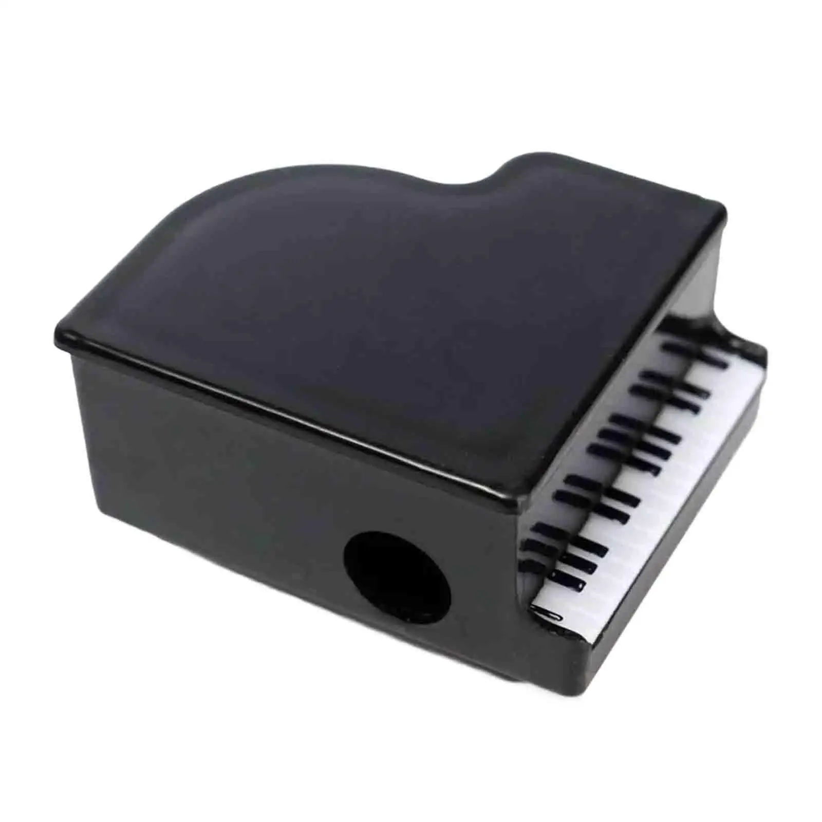 Piano Shaped Pencil Sharpener, cortador de lápis para a escola de aula, presente, pacote 2-6