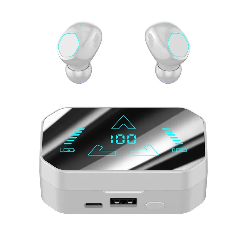 

Bluetooth headset High power noise reduction Wireless in-ear high definition digital display headset
