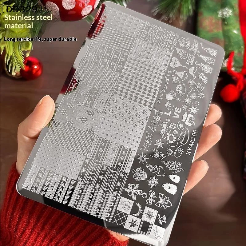 Christmas Stainless Steel Nail - Nail Art Xmas Tree review and price