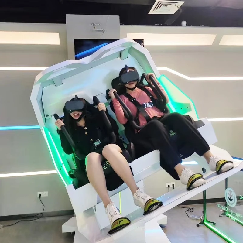 Renixsim 9D Roller Coaster VR 360 Degree Flight Cinema Simulator Chair Indoor Kids' Entertainment Games Center Machine