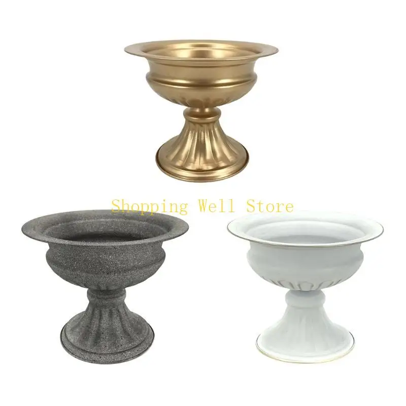 

KX4B Creative Flower Arrangement Vase Iron Plant Pot For Home and Outdoor Decoration