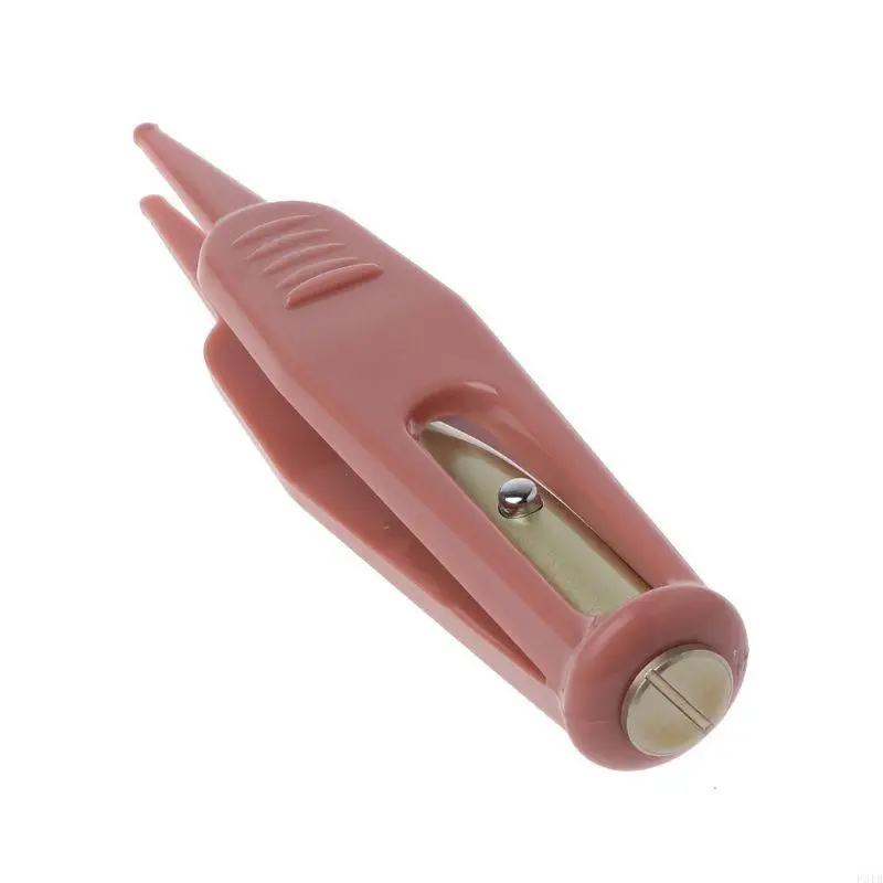 Пинцет для чистки ушей, носа, пупка, видимый безопасный пинцет, безопасные щипцы, чистящие средства для здравоохранения P31B