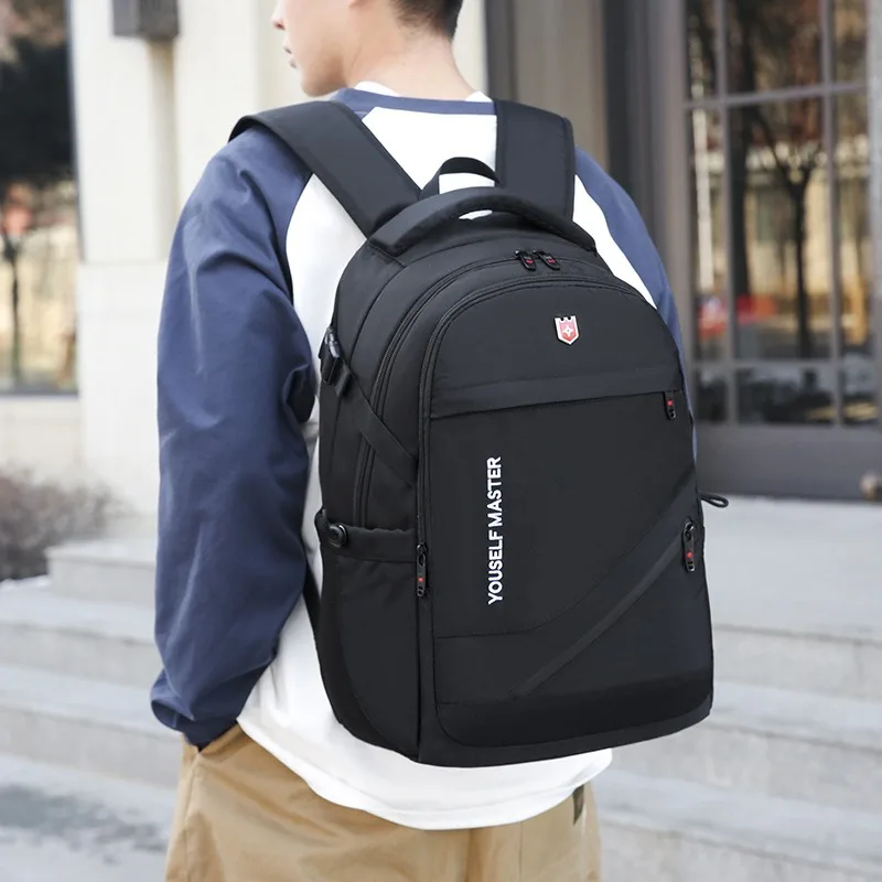 Mochila de estilo executivo mais vendida, bolsa de viagem de grande capacidade para atividades ao ar livre, mochila escolar, mochila masculina, bolsa para computador para viagens de negócios
