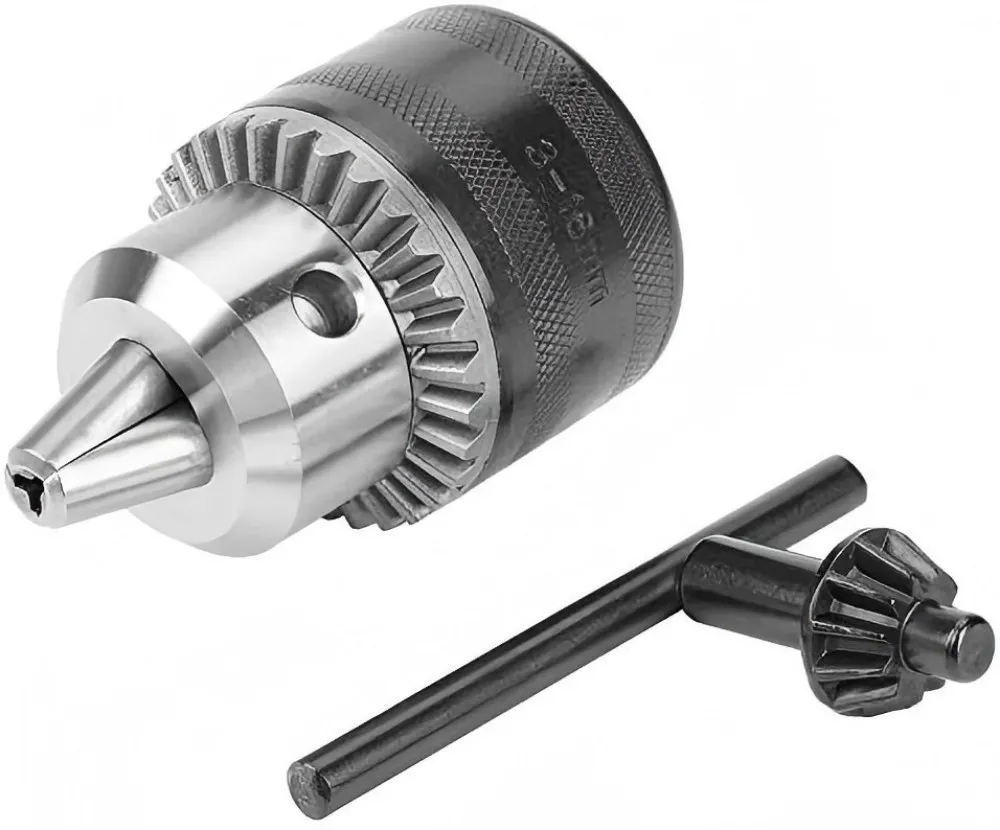 

3-16mm drill chuck with mini chuck key, suitable for electric drills on lathes and drilling machines (3-16mm [B16])