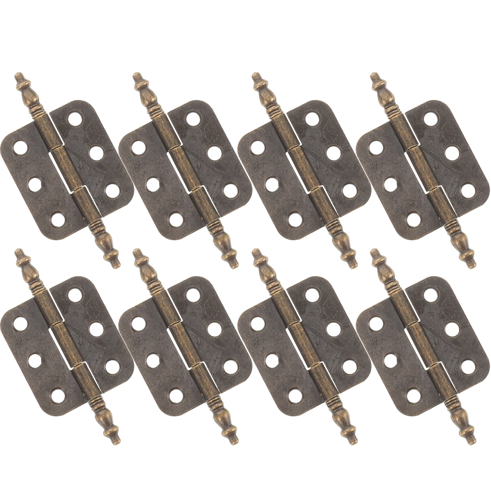 

10 Pcs Hinges niture Cabinet Vintage Hardware Door Decorative Wardrobe
