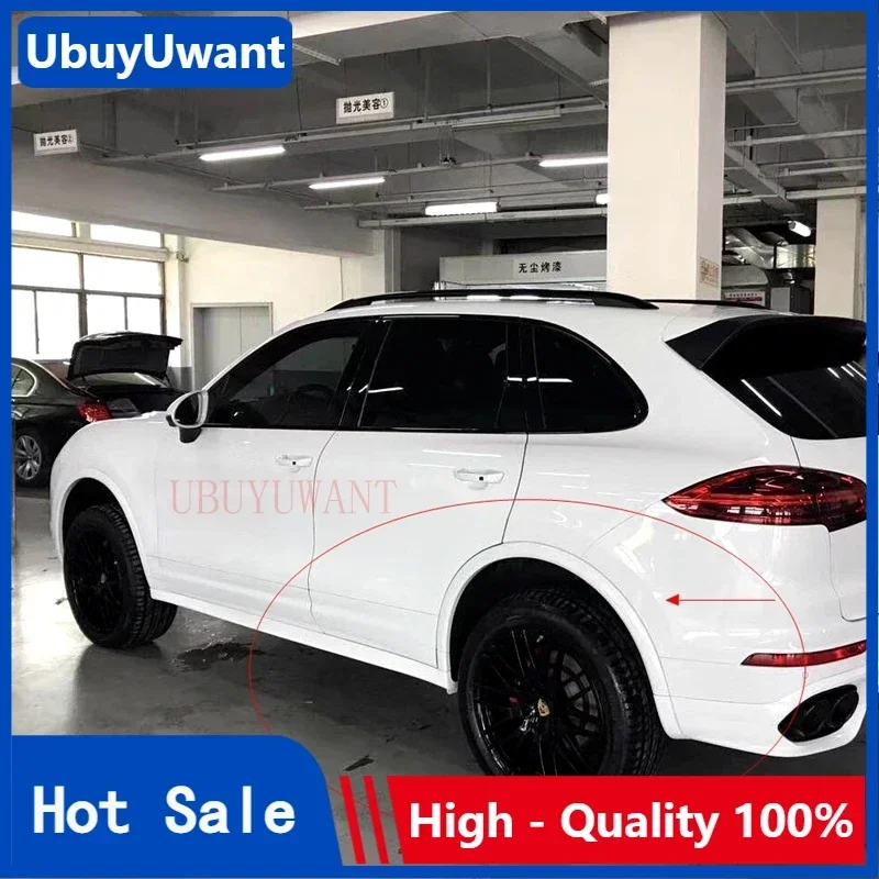 

4pcs High Quality Auto Mudguards Car Fender Wheel Eyebrow Protector Wheel Arch Trim Strip For Porsche Cayenne 2016+