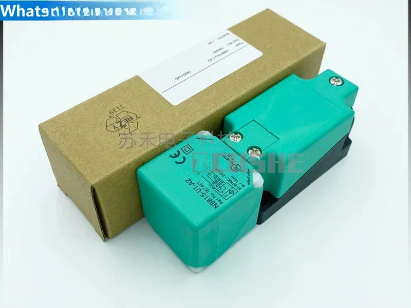 

New NBB15-U1-A2 rectangular proximity switch four wire PNP normally open and normally closed sensor